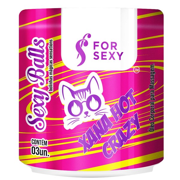 SEXY BALLS SKENTA SFRIA COM 3 UNIDADES FOR SEXY