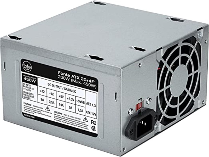 FONTE ALIMENTAÇÃO ATX PowerX 230W