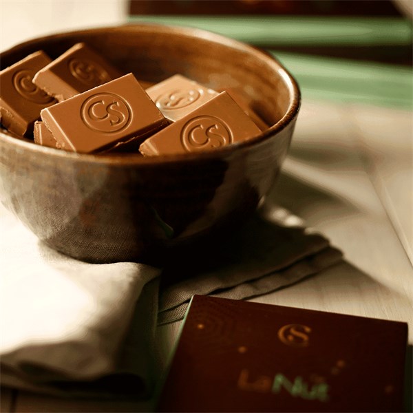 TABLETE AVELÃ - LANUT 100g