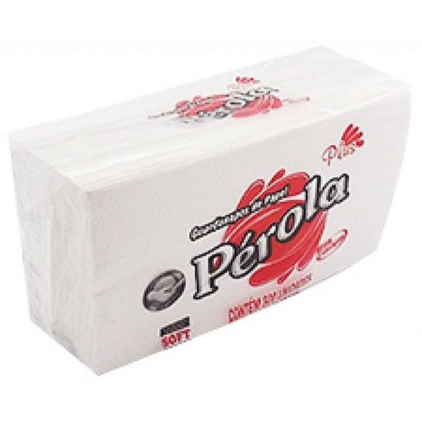Guardanapo 13x14 p balcão TV 500 folhas Pérola