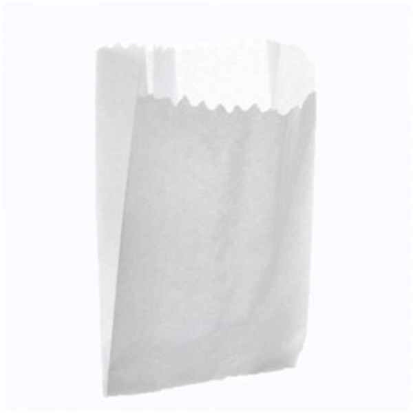 Saco de papel branco monolucido 5kg 100un dadu