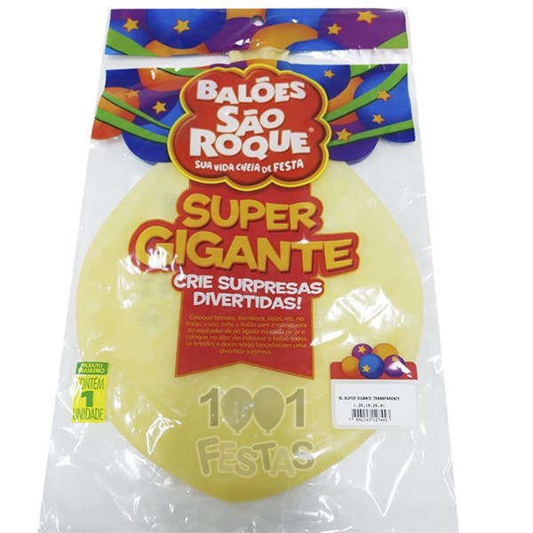 Balão gigante transparente são roque