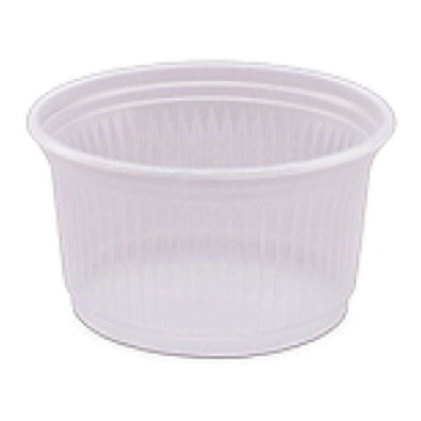 Pote descartavel  PS 100ml 100ml totalplast