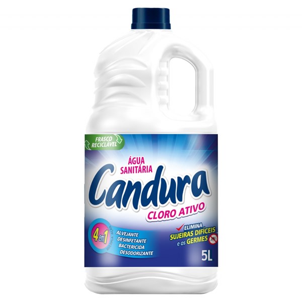 Agua sanitária 5l candura