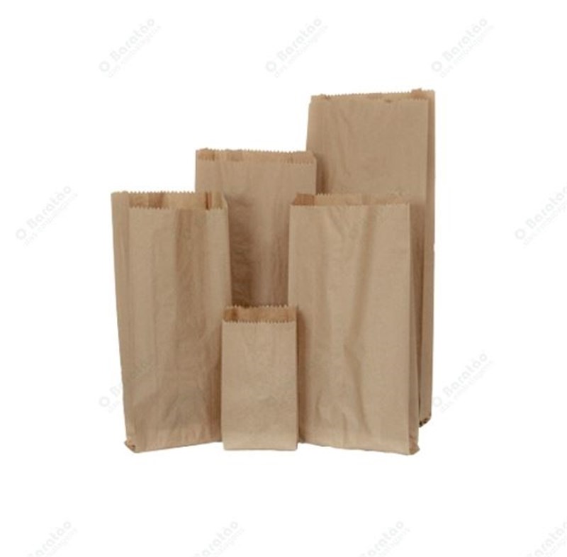 Saco de papel MIX 1/2KG 100UN liso kambé