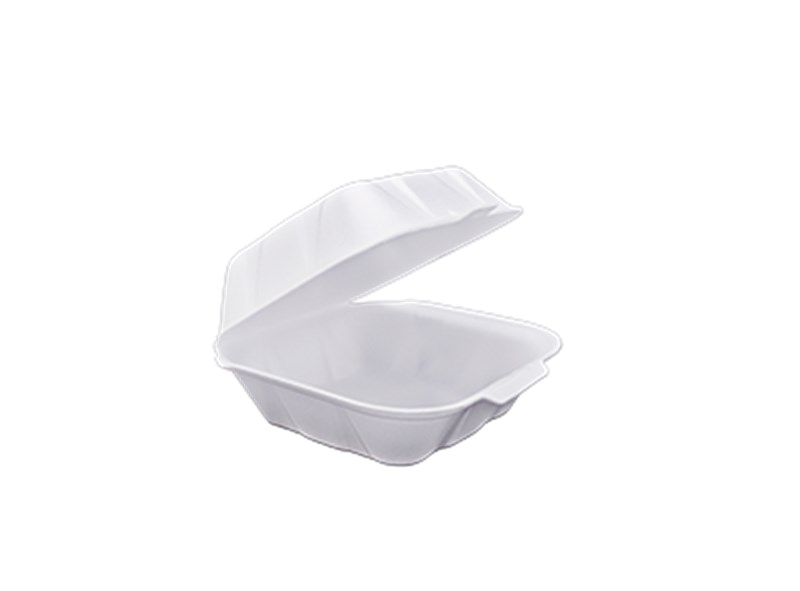 FARDO 100UN - Hamburgueira EPS TH02 BRANCA 146x146 totalplast