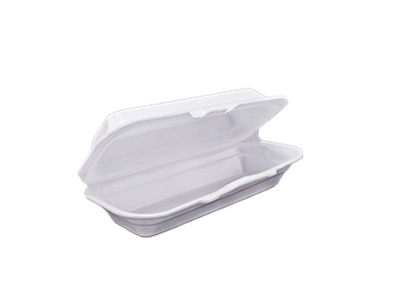 FARDO 100UN - Tampa articulada hot dog TH004 h04 22X10cm totalplast
