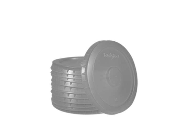 Tampa para copo 300ml totalplast 100un