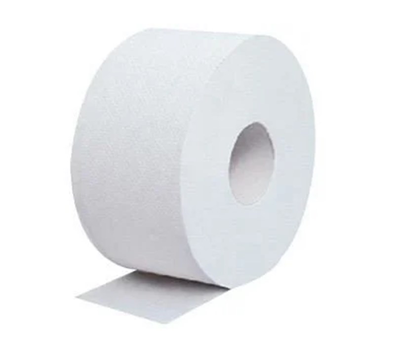 Papel Higienico rolão 10x300m branco 8un newpaper