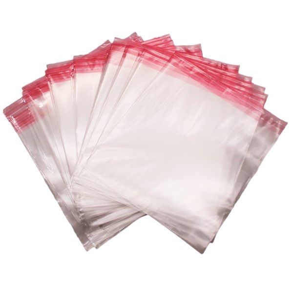 Saco adesivado PP incolor 5x10cm 50un nova aliança