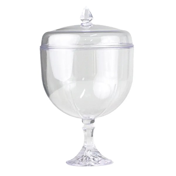 Taça safira com tampa 1,25L bluestar