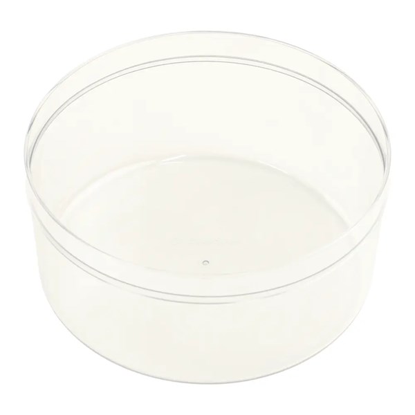 Cake box cristal redonda com tampa 1,5L bluestar