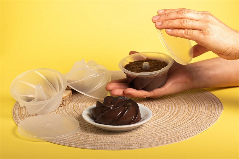 Forma multiuso vulcão 150ml 24un bluestar