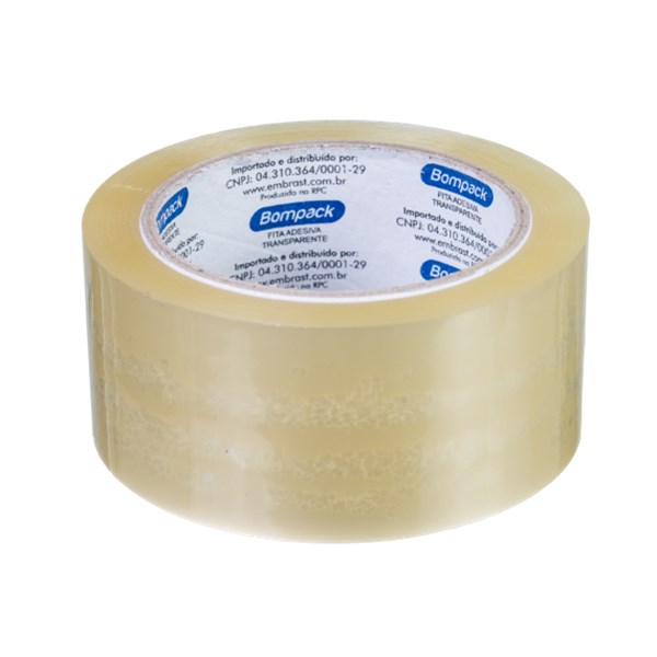 Fita adesiva transparente 48mmx45m un bompack