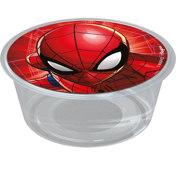 Adesivo redondo spider man animação 30un regina festas