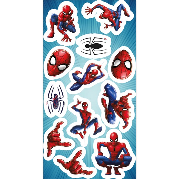 Adesivo decorativo spider man animação 12un regina festas