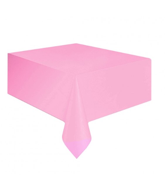 Toalha de mesa leitosa 70x70 rosa 10un nova aliança