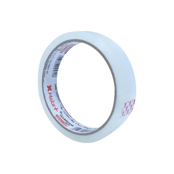 Fita adesiva transparente 18mmx40m un make+