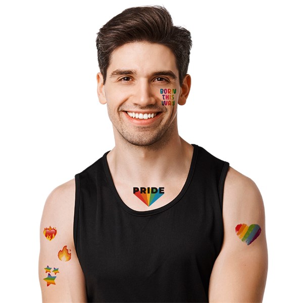 Tatuagem pride carnaval 20un regina