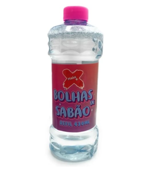 Refil bolha de sabão 430ml make+