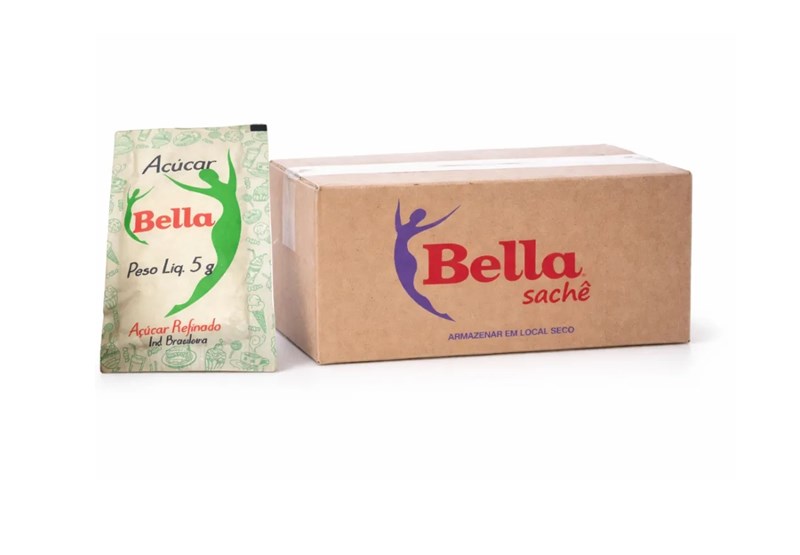 Acucar Sache 5g Caixa 400un bella