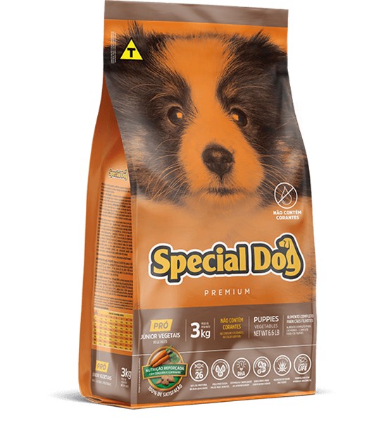 Special Dog Junior Vegetais Pro 20kg