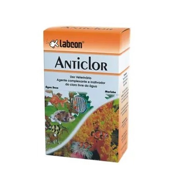 Anticlor Labcon para Aquários Alcon 15ml
