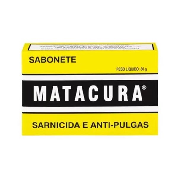 Sabonete Matacura Sarnicida e Antipulga 80g