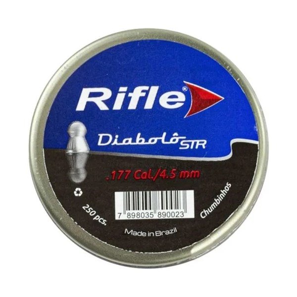 Chumbinho Rifle Diabolô STR - 4,5mm - 500 Unidades