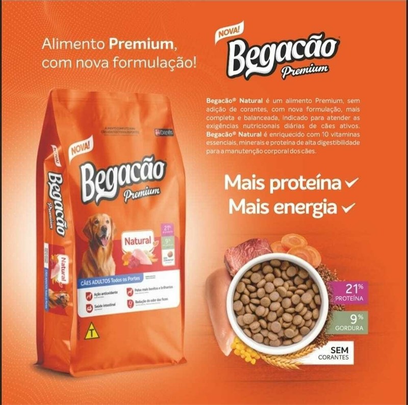 Begacão Natural 7kg