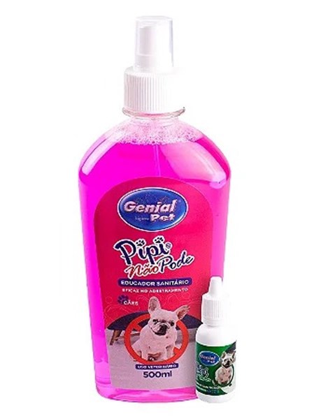 Kit Casadinho Genial Pet Pipi Pode + Não pode