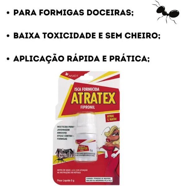 Atratex Isca Formicida Haxea 5g