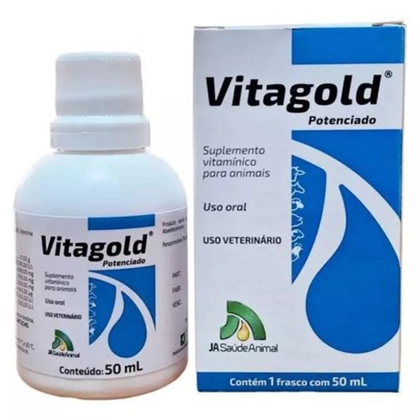 Suplemento Vitamínico Vitagold Potenciado 50ml