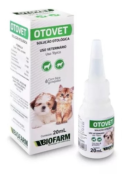 Otovet Solução Otológica Para Cães E Gatos 20ml