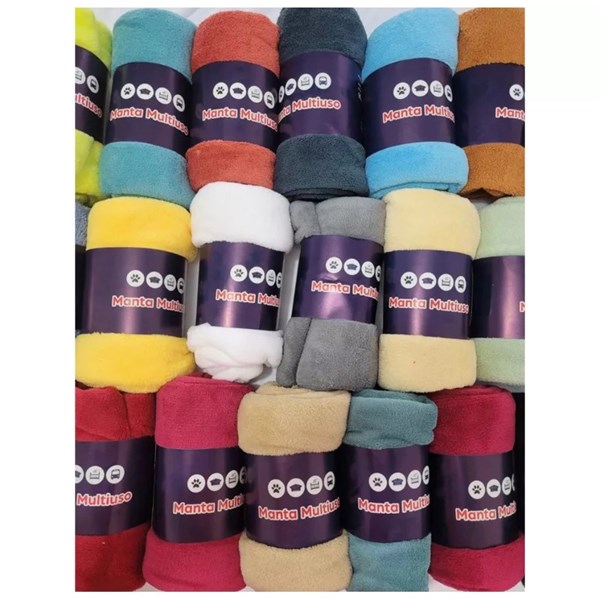 Manta Cobertor Pet Micro Fibra 0,90 x 1,10cm