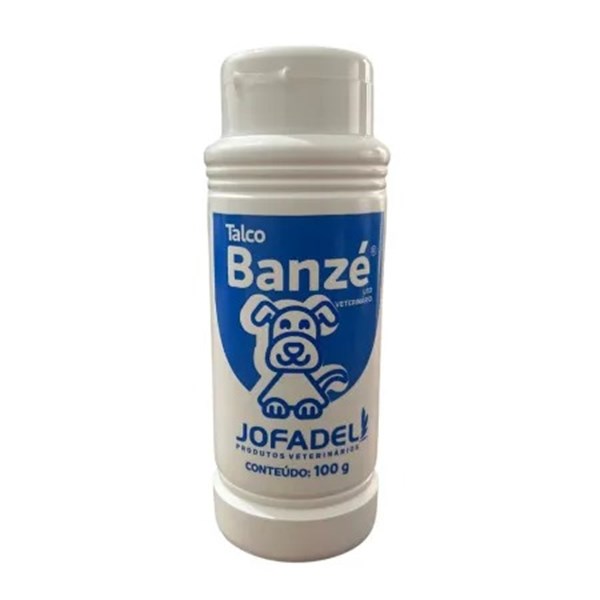 Talco Banho Seco Banzé para Cães - 100g