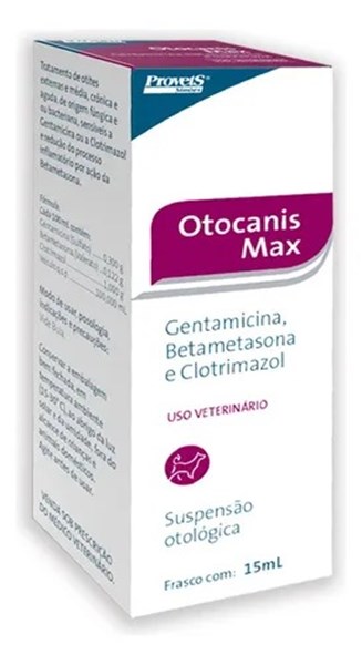 Otocanis Max Solução Otológica para Cães 15ml