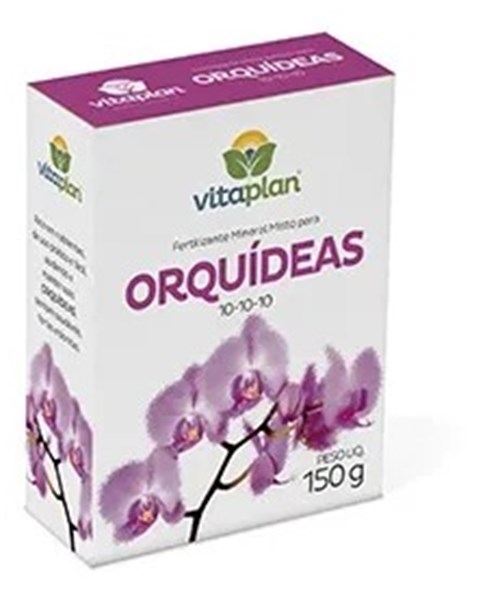 Fertilizante Mineral Misto Orquídeas 10-10-10 Vitaplan 150g