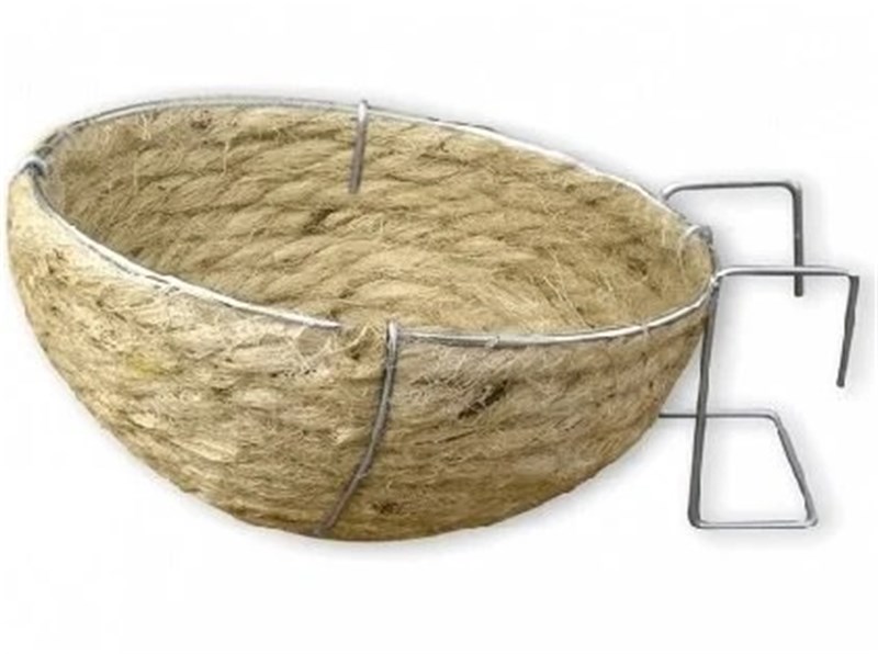 Ninho de Corda com Suporte para Canário