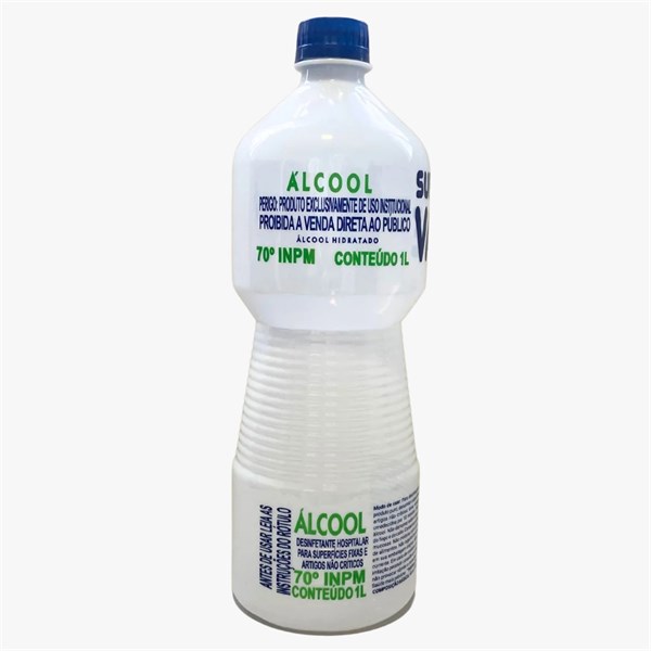 Álcool Etílico 70° 1L Super Vale