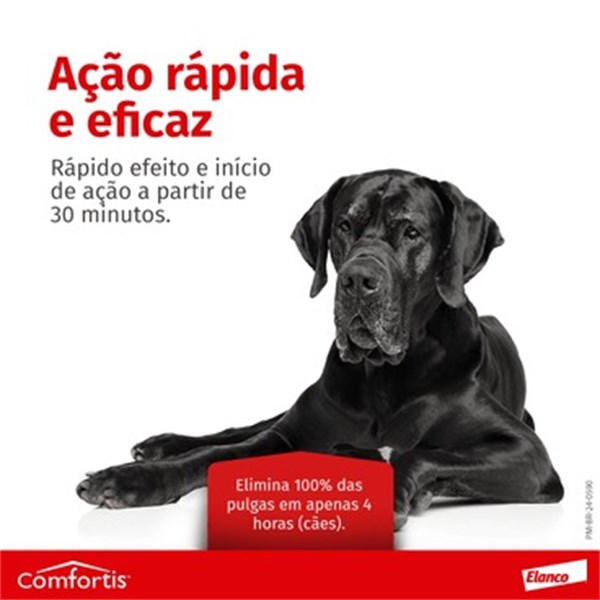 Comfortis Antipulgas 1620mg Cães de 27 a 54kg 1 comprimido