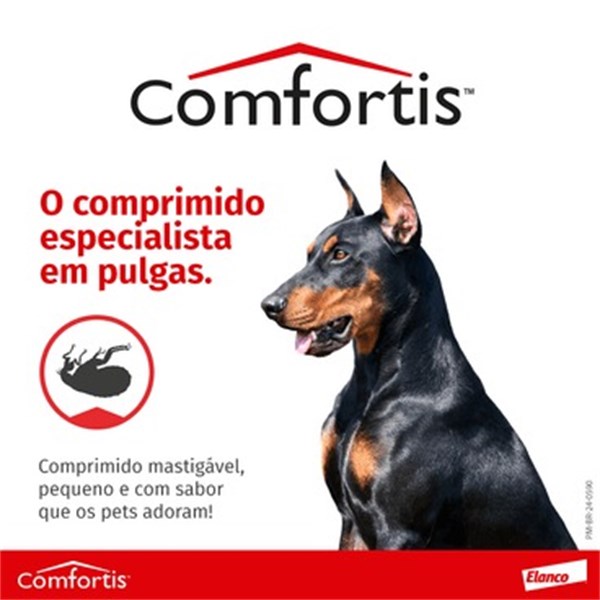 Comfortis Antipulgas 810mg Cães de 18 a 27kg 1 comprimido