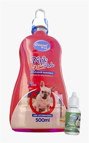 Kit Casadinho Genial Pet Pipi Pode + Não pode
