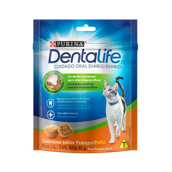 Petisco DentaLife Gatos Adultos 40g