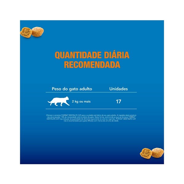 Petisco DentaLife Gatos Adultos 40g