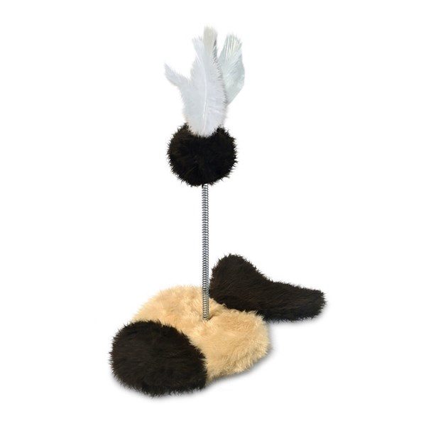 Brinquedo para Gatos com Mola Peixe 23X15cm São Benedito