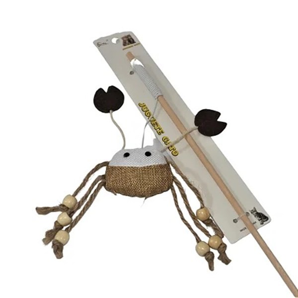 Varinha Brinquedo para Gato com Carangueijo