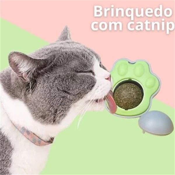 Brinquedo Patinha com Catnip Erva de Gato Natural