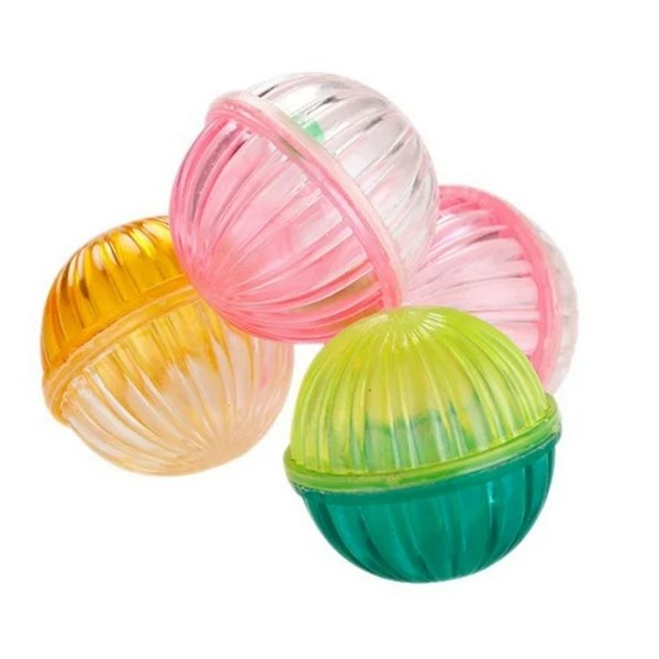 Brinquedo Bolinha Acrílico com Guizo para gatos 1 Unidade
