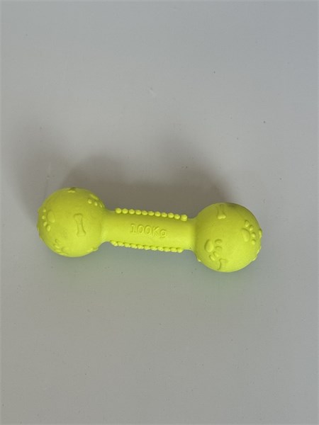 Brinquedo Osso com Bola Borracha Tex Toys para Cães 1 unidade